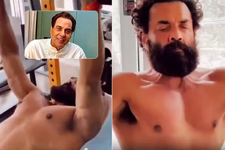 Dharmendra Shares Video of Son Bobby Deol's Intense Workout 