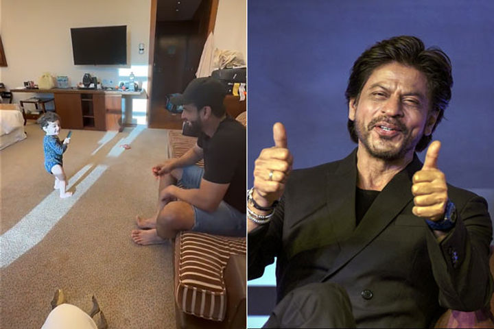 irfan pathans son turns out to be a big fan of shahrukh khan