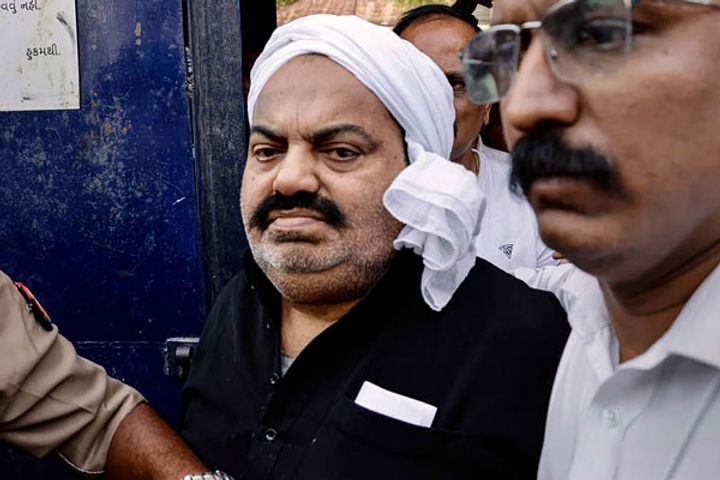 gangster atiq ahmed and his brother ashraf appear in court today