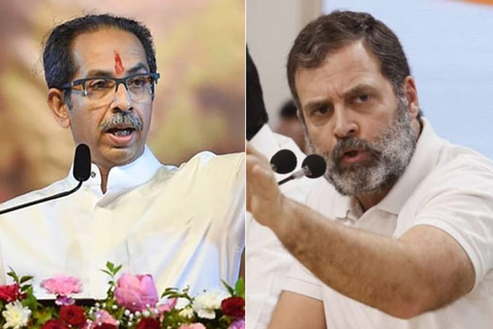 uddhav warned rahul to break the alliance said will not tolerate the insult of savarkar