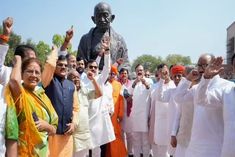 congresss jai bharat satyagraha from today for the next 30 days many congressmen in custody