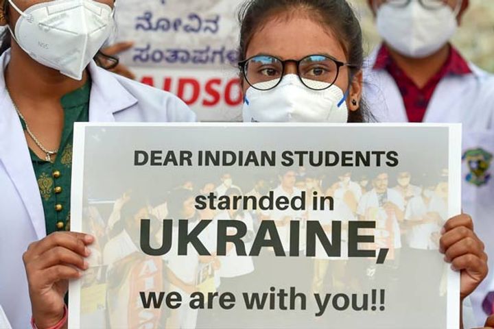 medical students who have returned from ukraine get a chance to appear for mbbs final exam in india