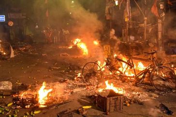 Violence in West Bengal, Bihar and Maharashtra on the second day of Ram Navami