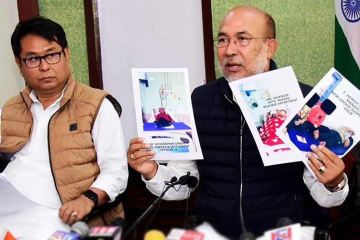 demand to implement nrc in manipur chief minister said approval of the center is necessary