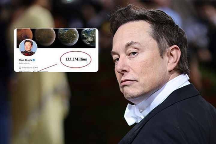Elon Musk Most Followed on Twitter