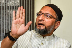 owaisi said on the encounter of atiqs son if justice is to be done by bullet then close the court