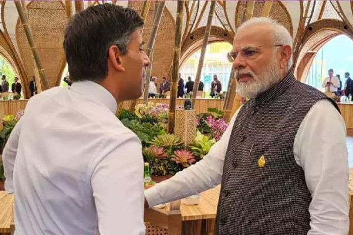 pm modi spoke to the british prime minister demanded action against anti india elements