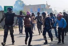 Girl's body dragged on road by police in West Bengal