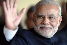 At the Vishwa Sadbhavana event in Melbourne Australia Prime Minister Narendra Modi was praised by pe