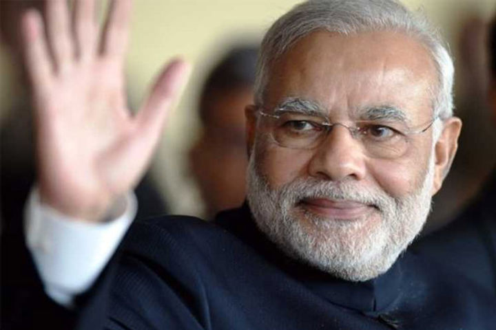 At the Vishwa Sadbhavana event in Melbourne Australia Prime Minister Narendra Modi was praised by pe