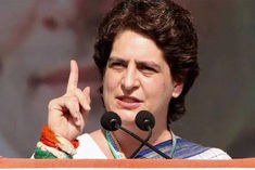 Priyanka Gandhi began her two day Karnataka tour today
