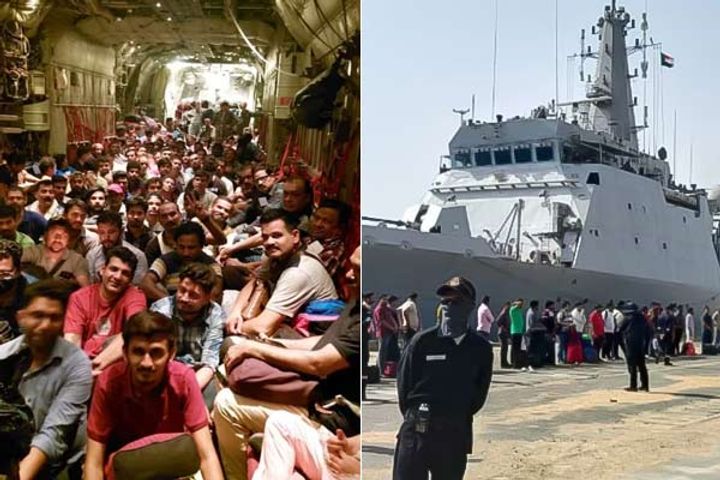 Third batch of 135 Indians from Sudan arrive at Jeddah Airport