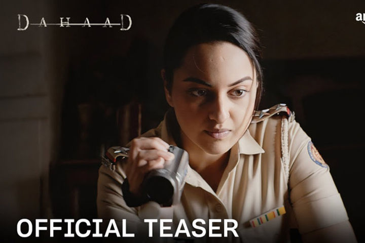 Teaser release of Sonakshi Sinhas debut web series Dahaad