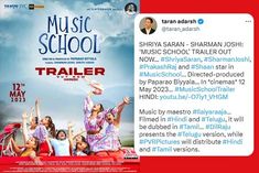 Trailer of Music School released Shriya Saran and Sharman Joshi will be seen together