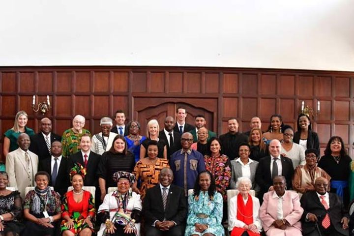 two indian origin people awarded with south africas highest honor