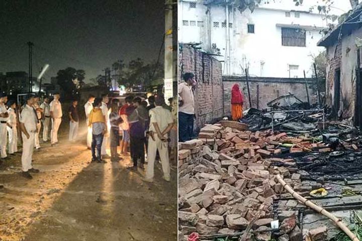 House fire in Muzaffarpur, 4 children killed, 6 injured