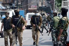 militants fired in jammu and kashmirs anantnag district policeman injured