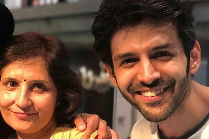 Karthik Aryans mother won the battle with cancer the actor wrote an emotional note