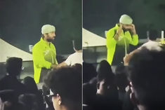 Female fan misbehaved with Arijit Singh injured his hand