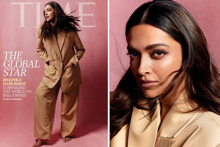 Deepika Padukone features on the cover of Time magazine