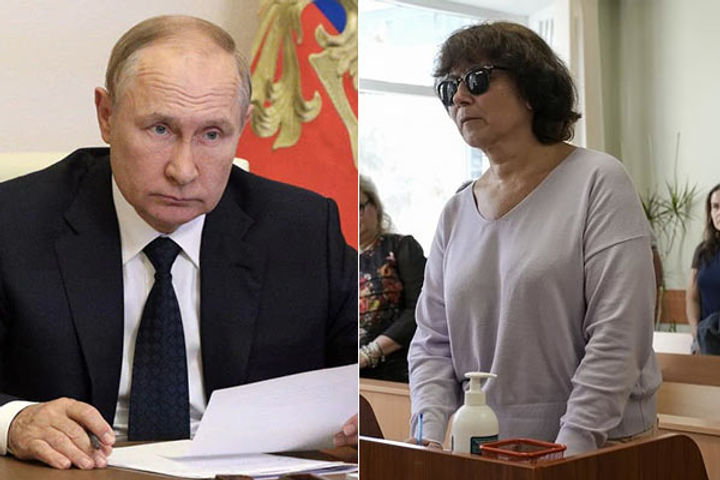 Woman in Russia left a note in the grave of Putins parents wrote You gave birth to a monster