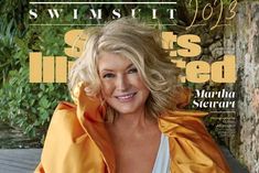 Martha Stewart became the oldest model appeared on the cover page of this magazine