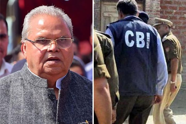 cbi raids the house of a close aide of former governor satyapal malik