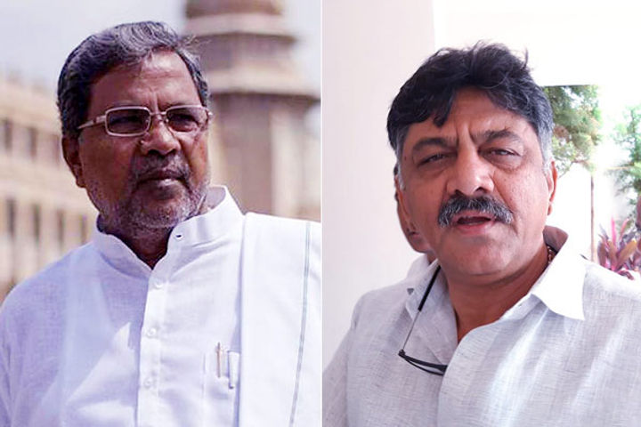siddaramaiah will take oath as karnataka cm and dk shivakumar as deputy
