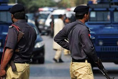 8 people running away from imrans house arrested accused of hiding 40 terrorists in the house