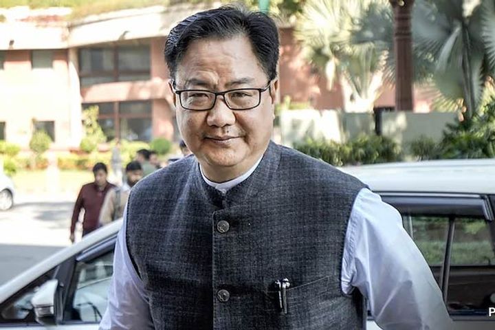 kiren rijiju takes charge as earth sciences minister thanks pm modi