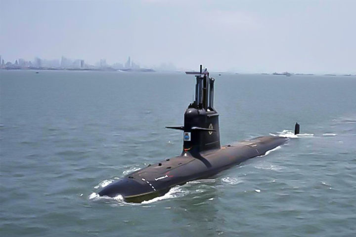 indian navy s vagir submarine begins sea trials