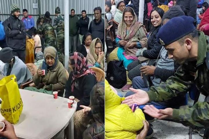 Army rescues 500 tourists trapped in landslide in North Sikkim