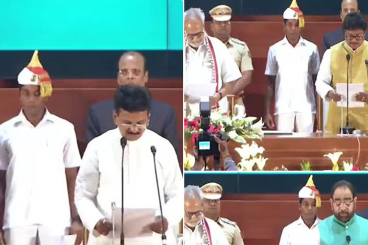 major reshuffle in odisha cabinet three mlas took oath as ministers