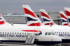 british airways cancels several flights from londons heathrow airport
