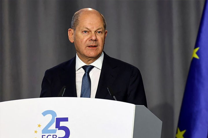 German Chancellor Olaf Scholz