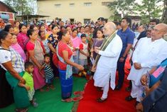 amit shahs fourth day in manipur assures the victims of peace restoration soon and return home