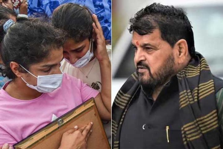 sports minister said wrestlers wait for police investigation delhi police did not give any date