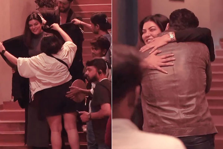 sushmita sen celebrates the completion of shooting of arya 3 video goes viral