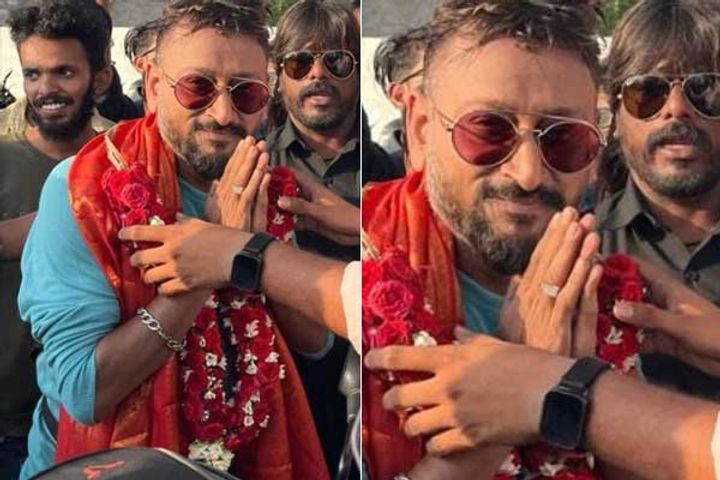 music director atul has travelled on bike from mumbai to tirupati for attending adipurush pre releas