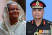 Manoj Pandey met Sheikh Hasina