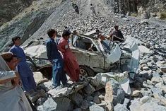 major road accident in afghanistan uncontrolled bus fell into the ditch 24 people died