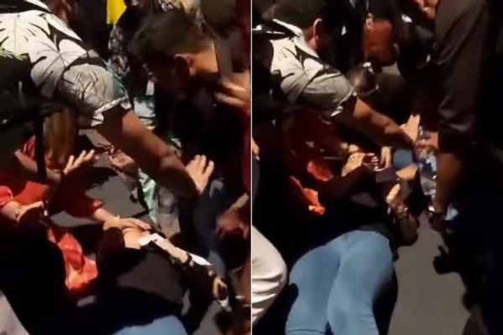 lighting truss collapses during fashion show in noida film city model dies