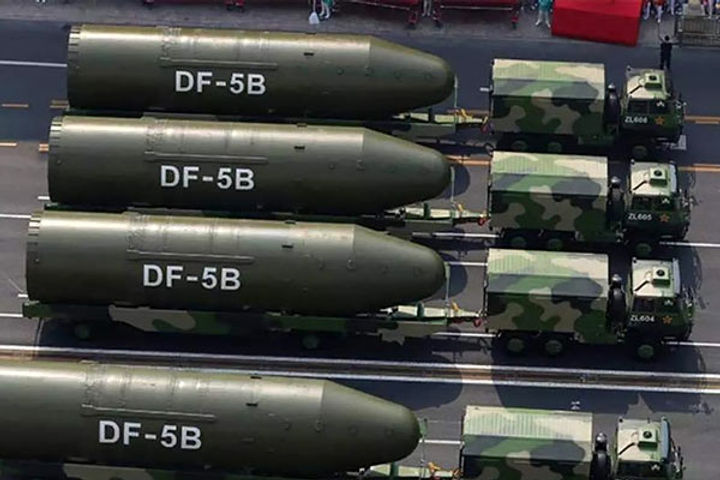 nuclear weapons increased worldwide china increased the most