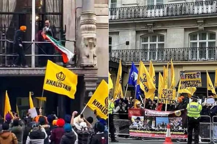 search intensifies for those who attacked the indian high commission in london