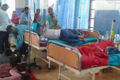 more than 300 people sick due to food poisoning in dausa