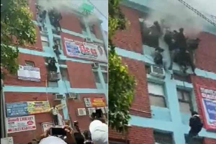 delhi high court took cognizance of the fire in mukherjee nagar