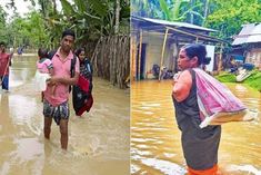 over 34000 affected by floods in assam