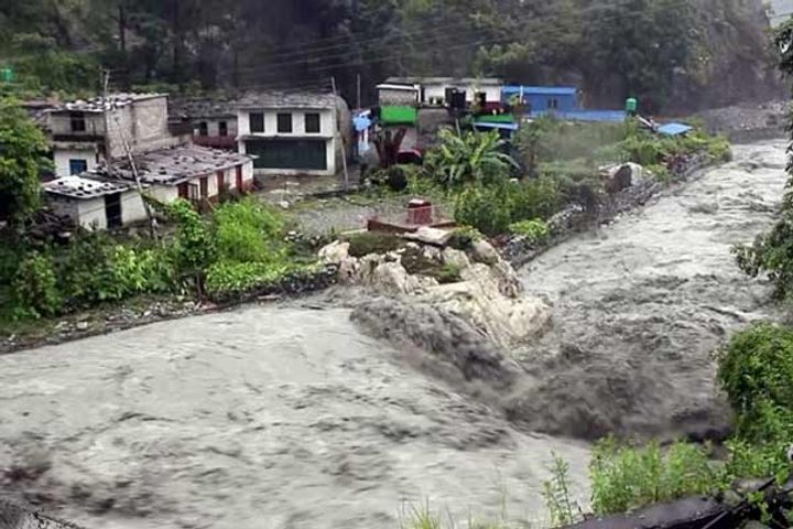 heavy rainslandslide wreaks havoc in nepal one dead and 25 missing