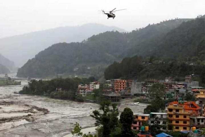 every day 100 houses and bridges are also washed away due to heavy rains in sikkim