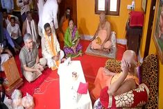 two union ministers arrived to join the jagannath rath yatra